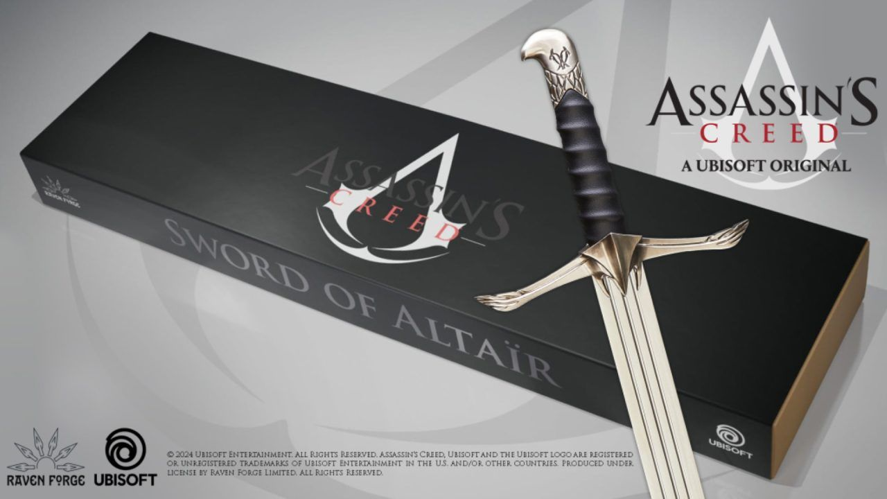 Raven Forge 和 Ubisoft 联手打造 Altair 之剑的复制品