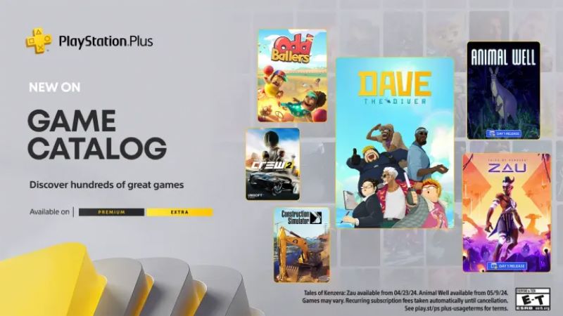 Katalog Game PlayStation Plus: 16 judul ditambahkan pada bulan April