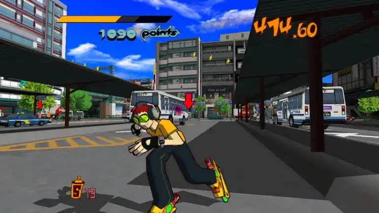 《Jet Set Radio Remake》截圖在網路上洩露