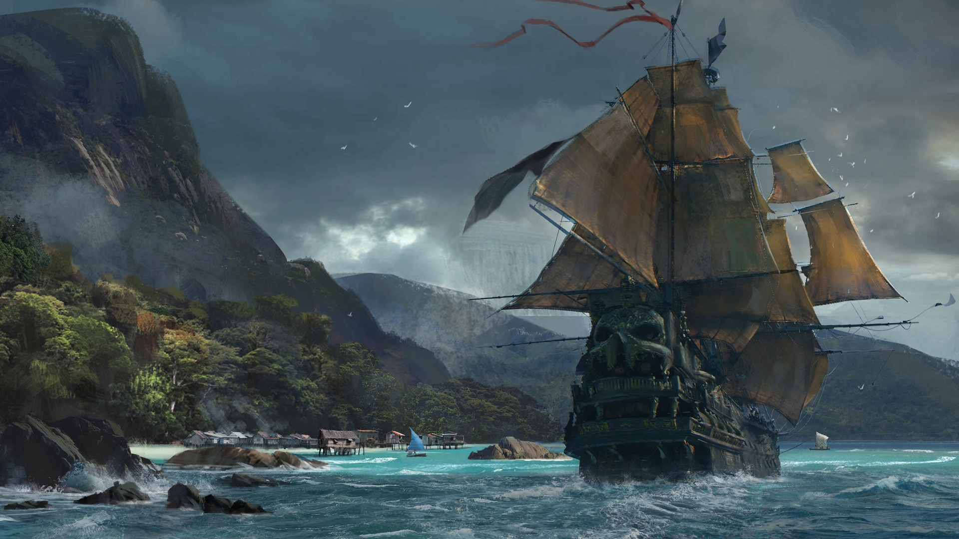 Skull and Bones: Citra 'Saat Ini' Bocor Secara Online