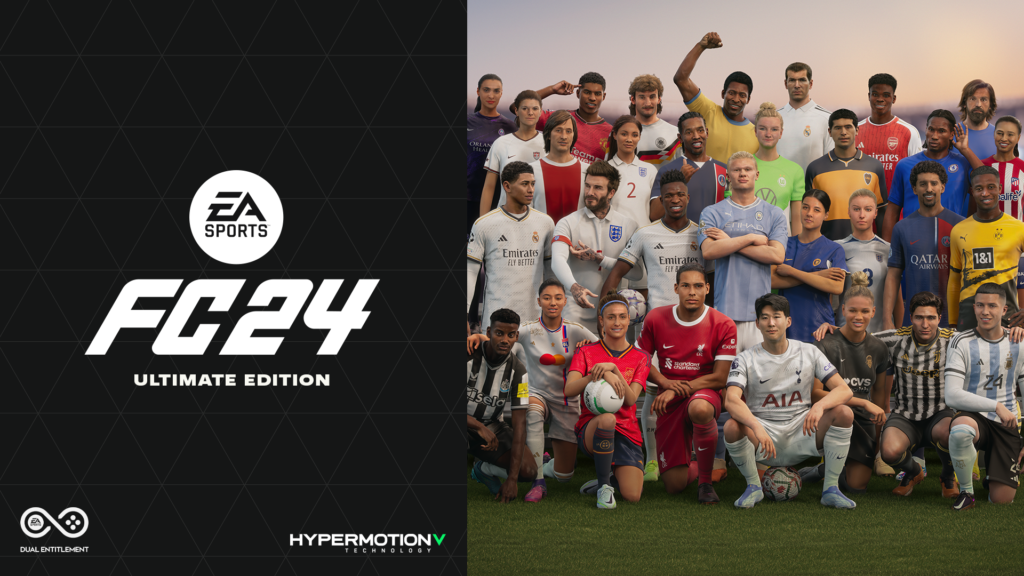 Nintendo Switch 上的 EA Sports FC 24 在 Frostbite 上运行