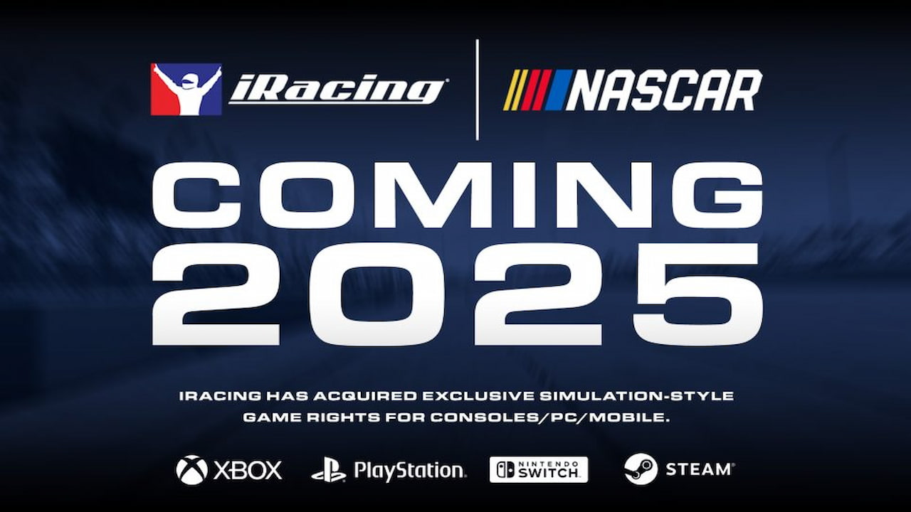 NASCAR 宣布 2025 年推出新主机游戏