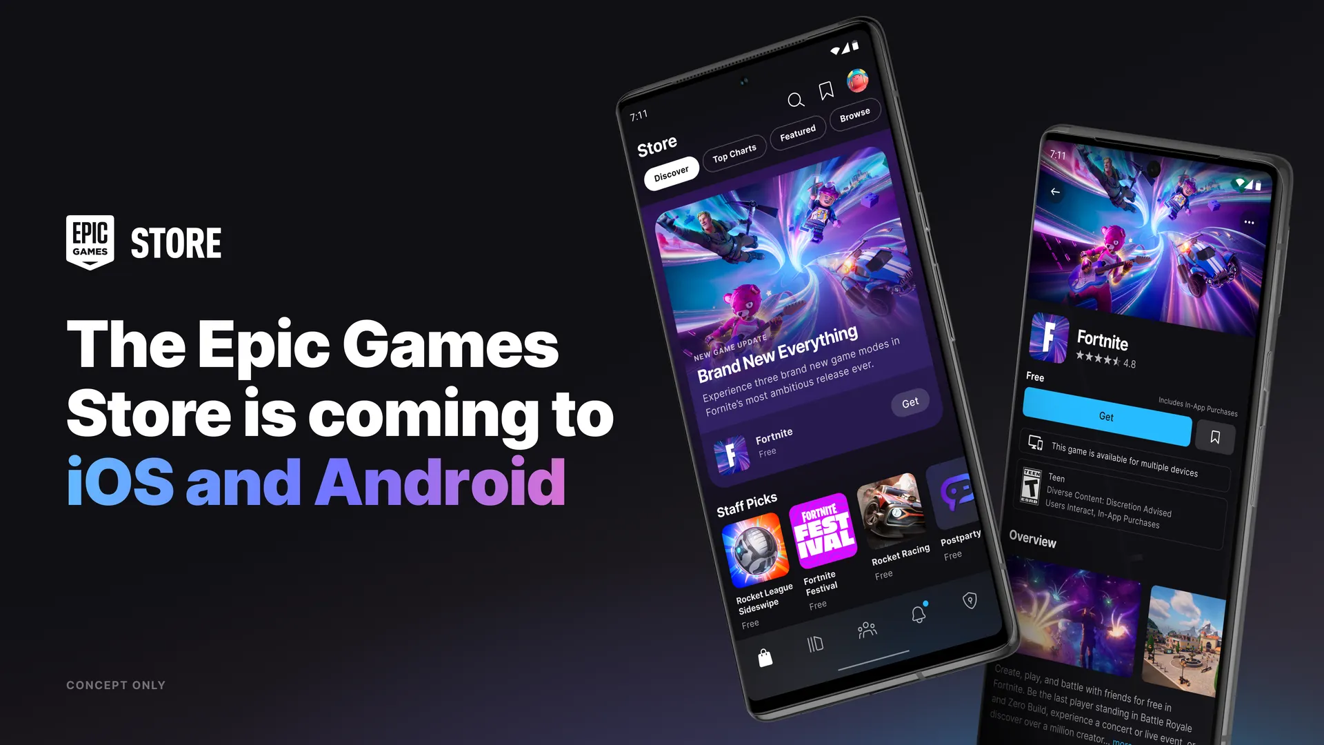 Epic Games Store 今年將在 iOS 和 Android 上推出