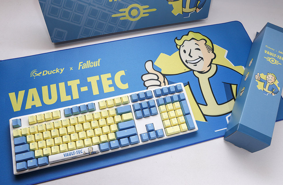 Ducky x Fallout 键盘评测：废土粉丝的完美外设