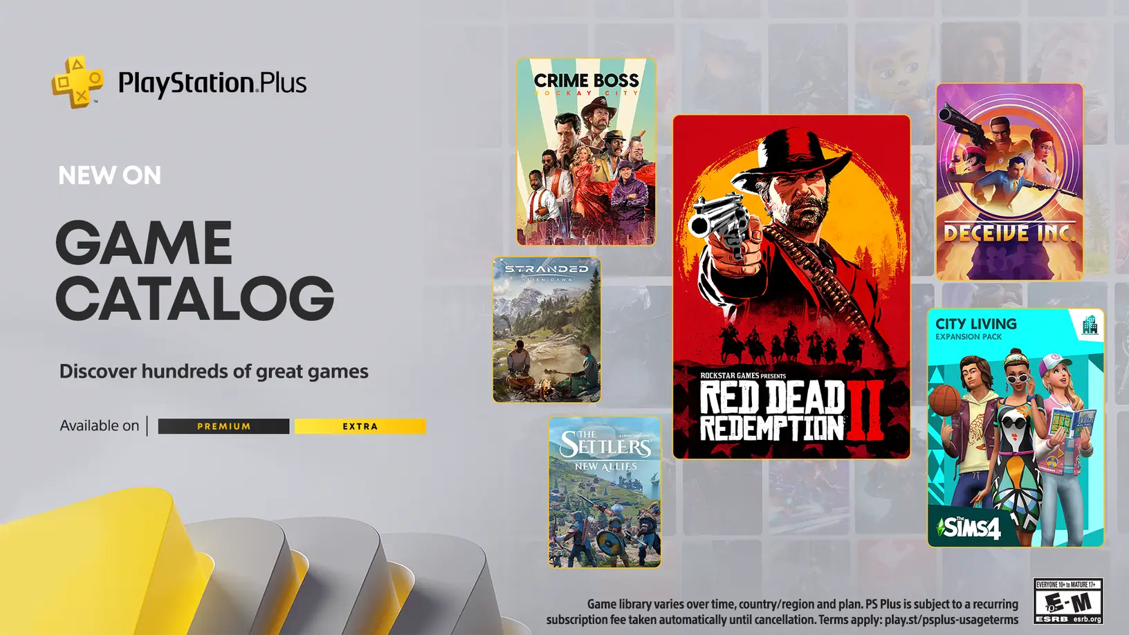 Red Dead Redemption 2 和其他 12 款遊戲即將登陸 PlayStation Plus 遊戲目錄