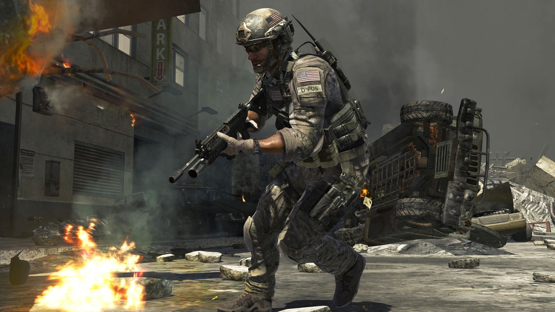 ฉากตัดเครดิตของ MW3 ปรากฏขึ้นหลังจากผ่านไป 13 ปีและเปลี่ยนตอนจบ