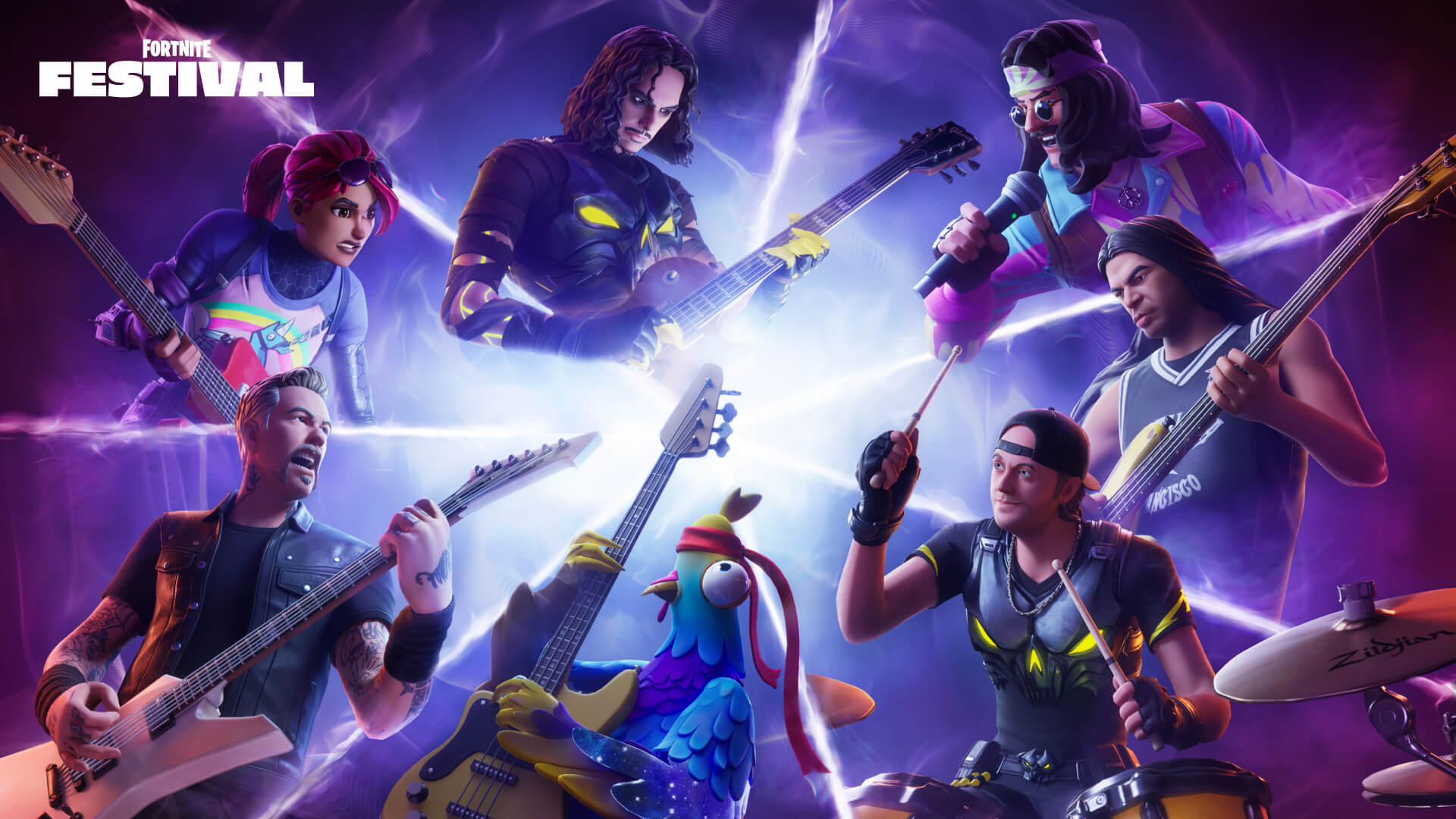 Metallica 亮相 Fortnite Festival 并推出新游戏模式