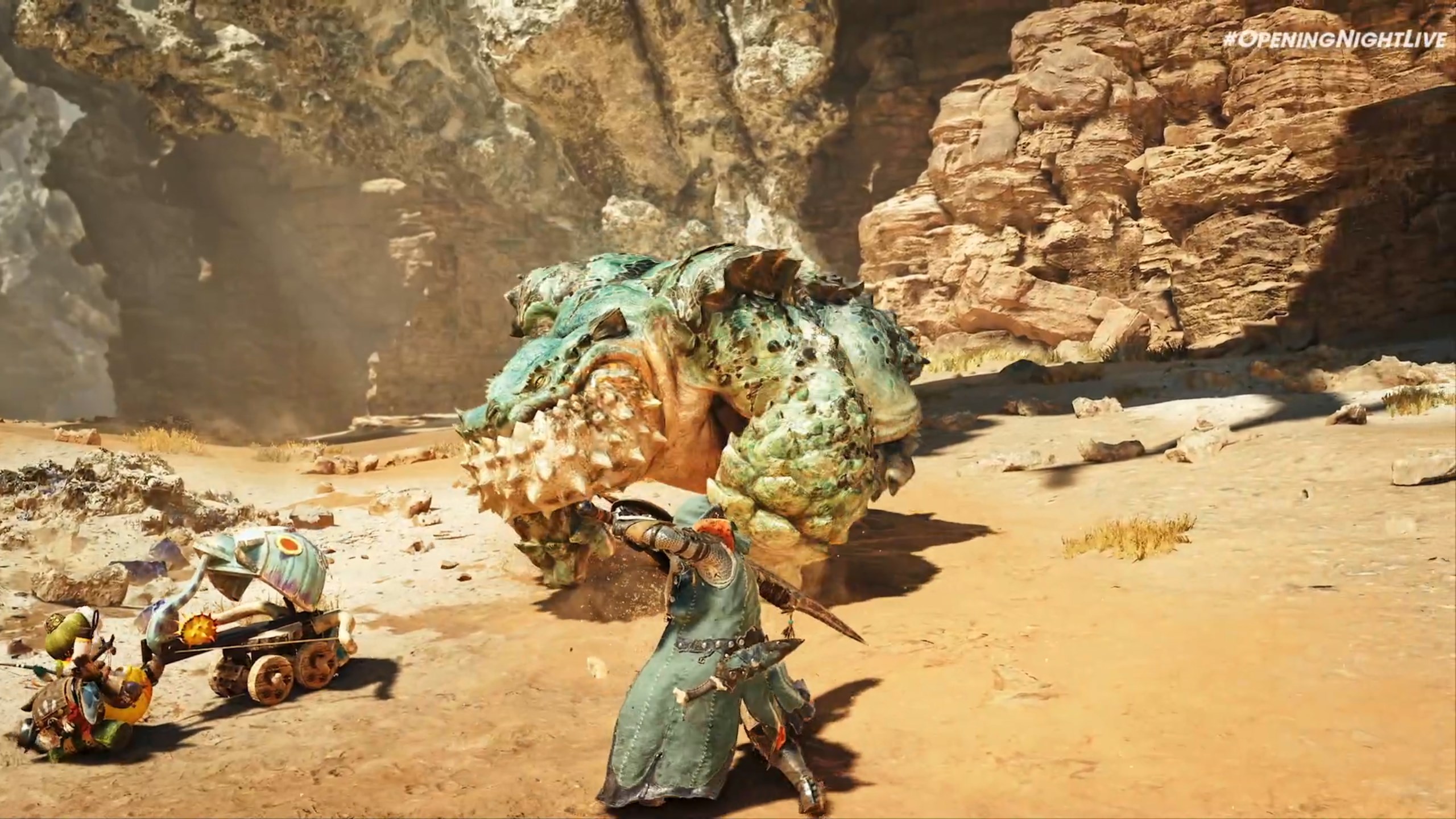 Tonton Trailer Gameplay Monster Hunter Wilds Baru