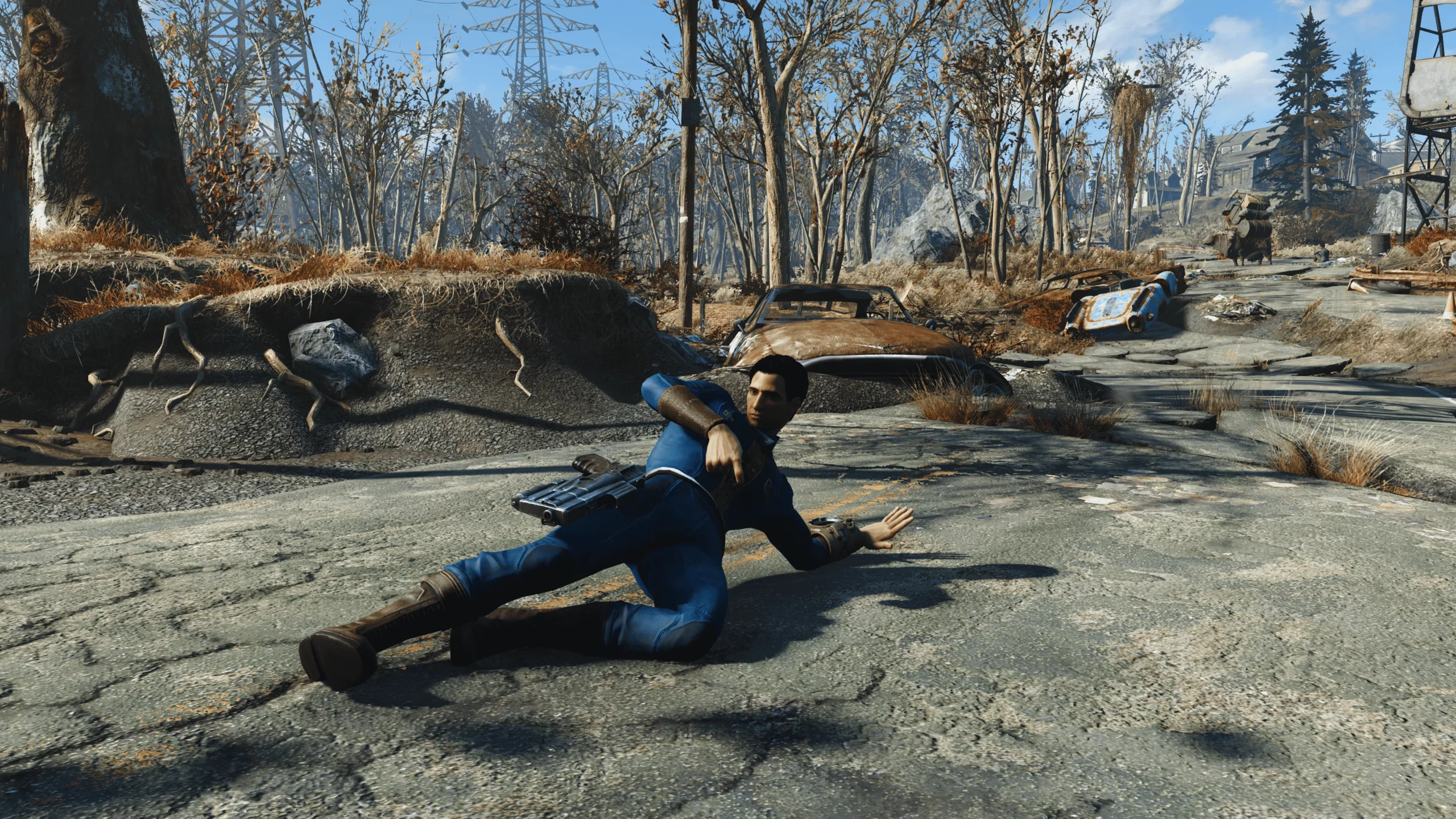 Seseorang Menambahkan Sliding ke Fallout 4 dan Itu Cemerlang