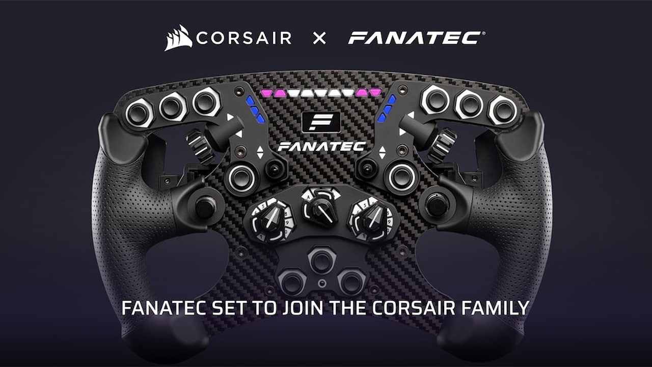 Corsair 正在收購 Sim Racing 週邊設備公司 Fanatec