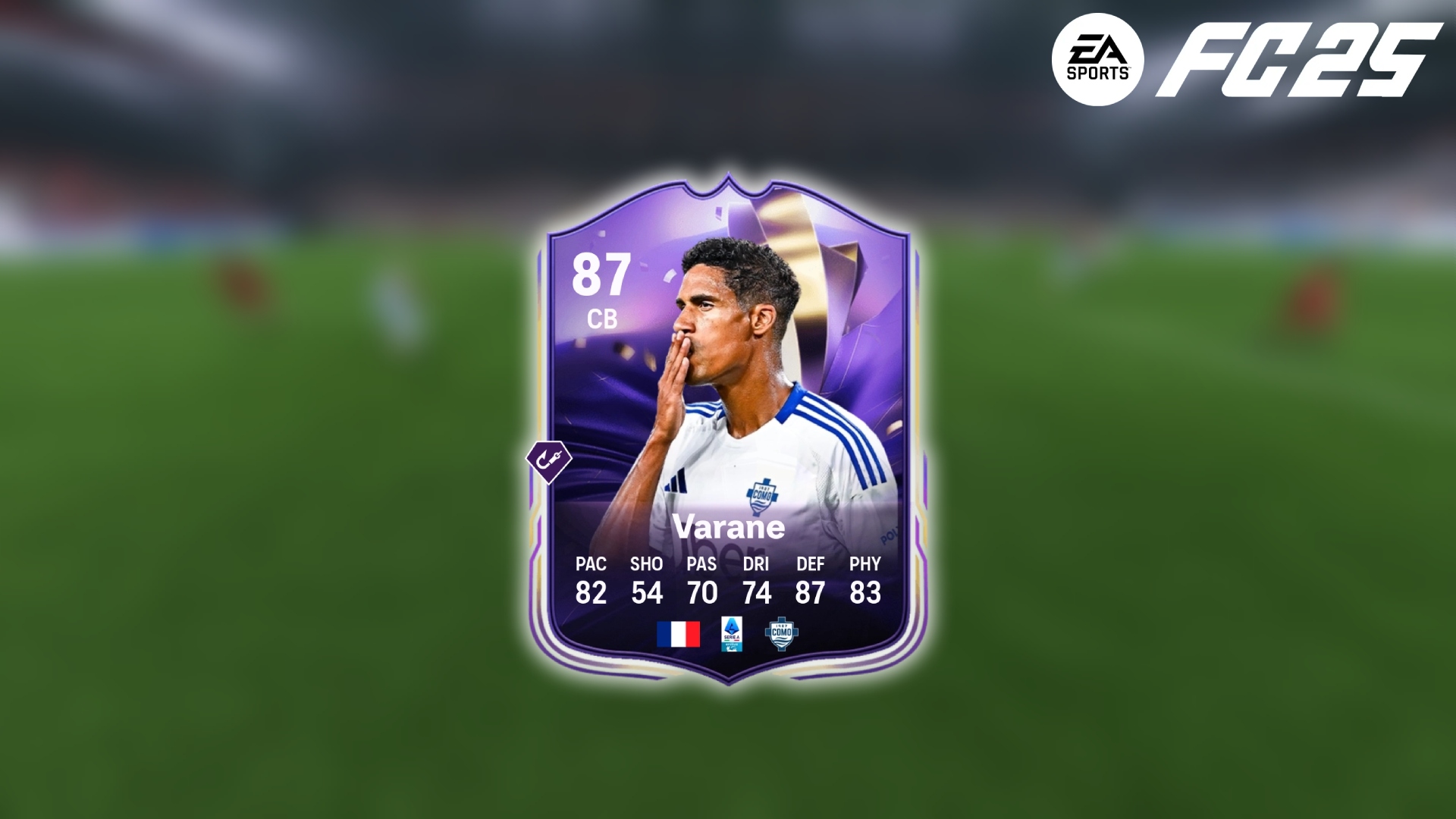 如何在 EA Sports FC 25 中完成 Raphael Varane End of an Era SBC