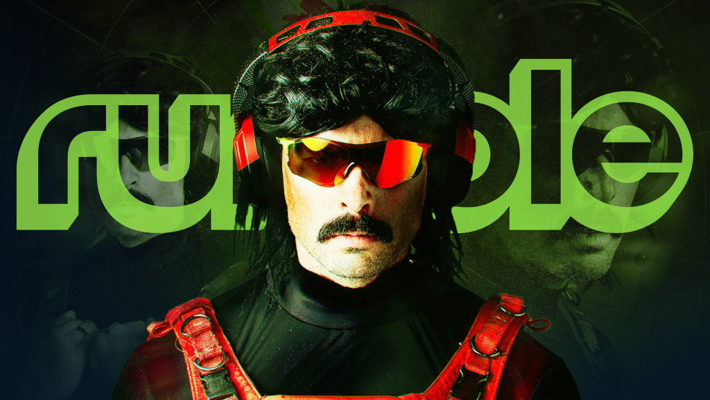 Dr Disrespect 不仅加入 Rumble，还帮助运营该平台