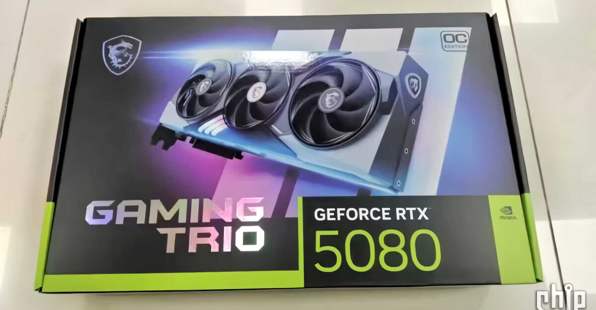 MSI Nvidia GeForce RTX 5080 提前曝光