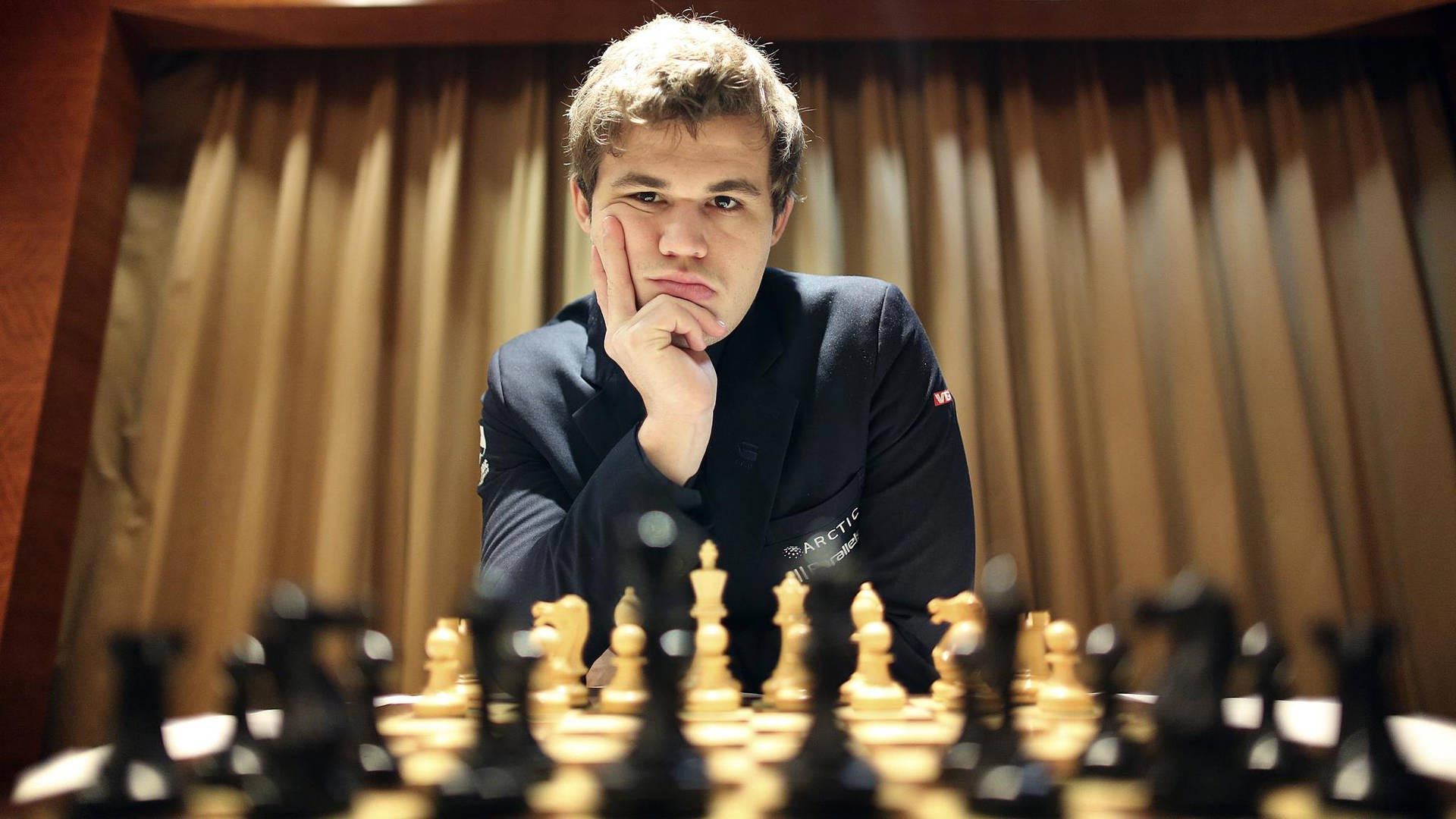 排名最高的國際象棋大馬格努斯·卡爾森（Magnus Carlsen