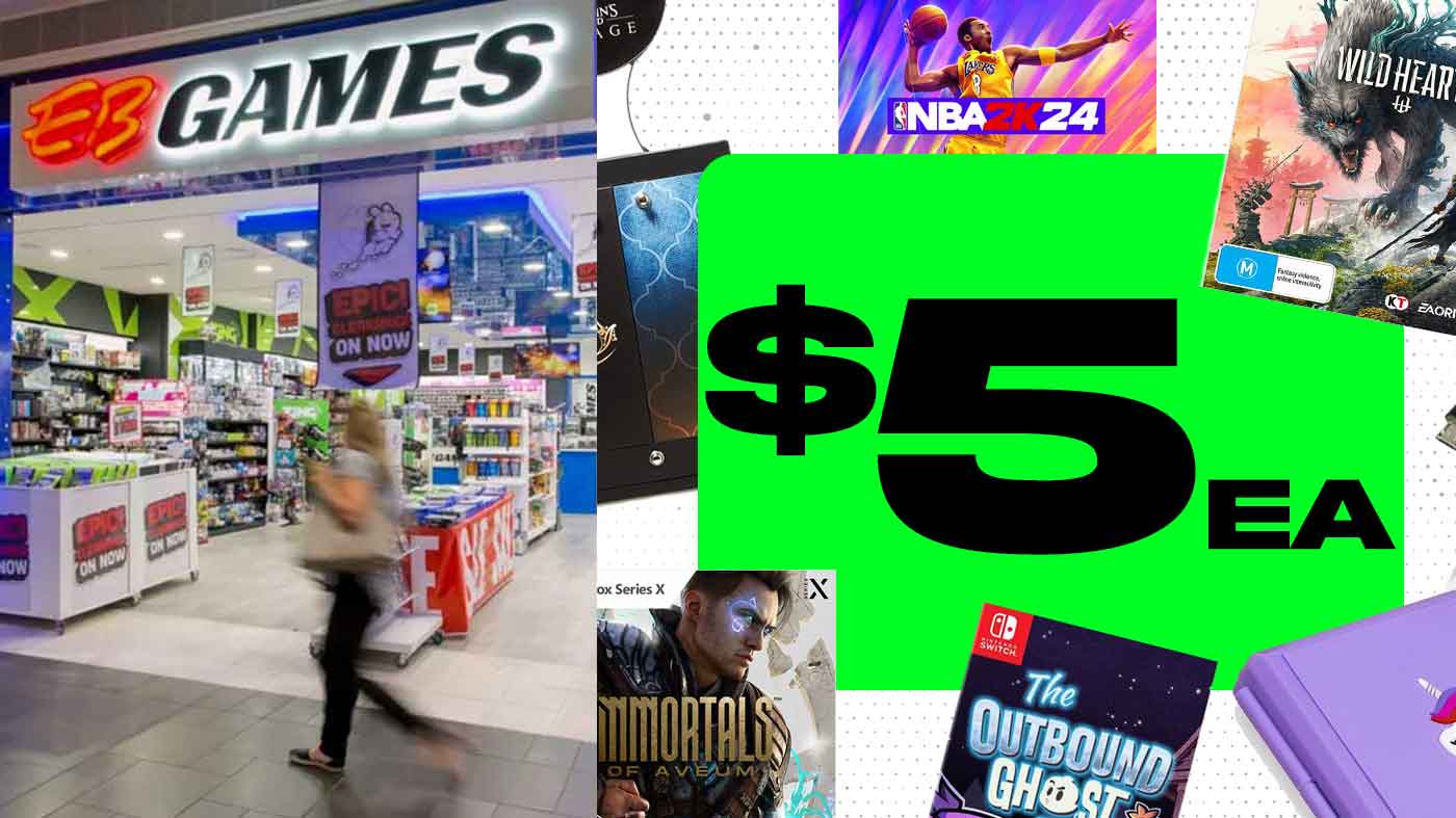 最新 EB Games 每小时优惠 5 美元游戏，包括《自杀小队》和《Aveum 不朽》