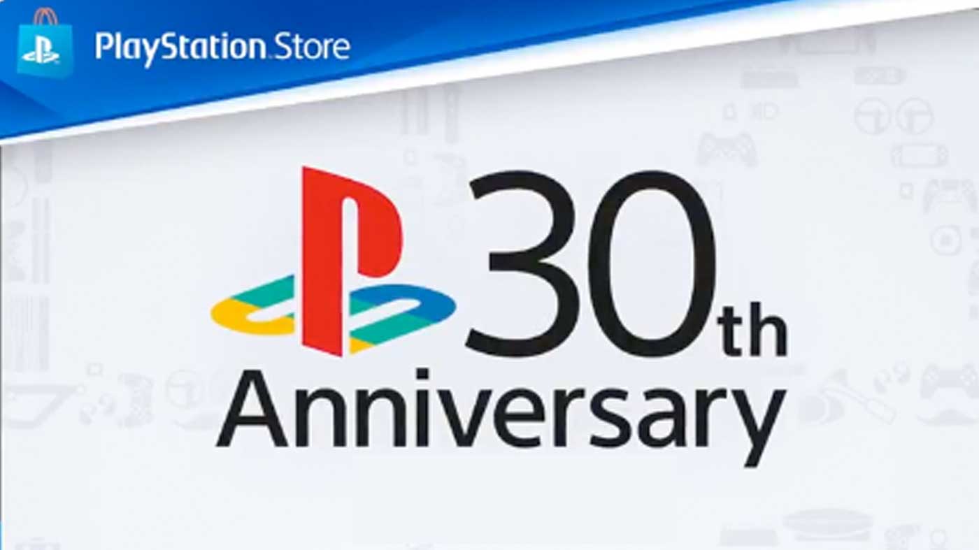 PlayStation Store 30 周年纪念特卖刚刚拉开序幕，提供大量游戏优惠