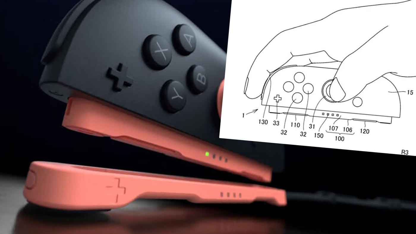 新的Nintendo Switch 2專利顯示鼠標模式，新的專業控制器和一個充電支架