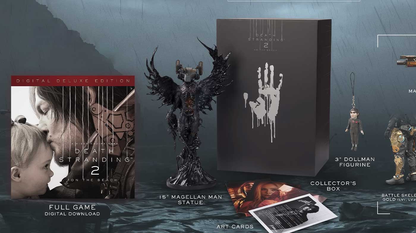 Death Stranding 2的發行日期已與史詩般的收藏家版一起揭示