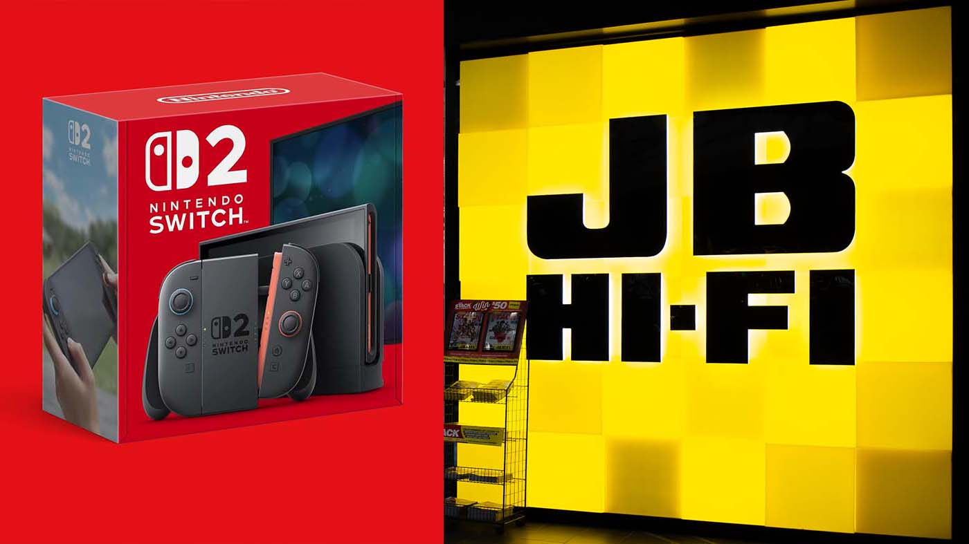Nintendo Switch 2預訂現已居住在JB Hi-Fi
