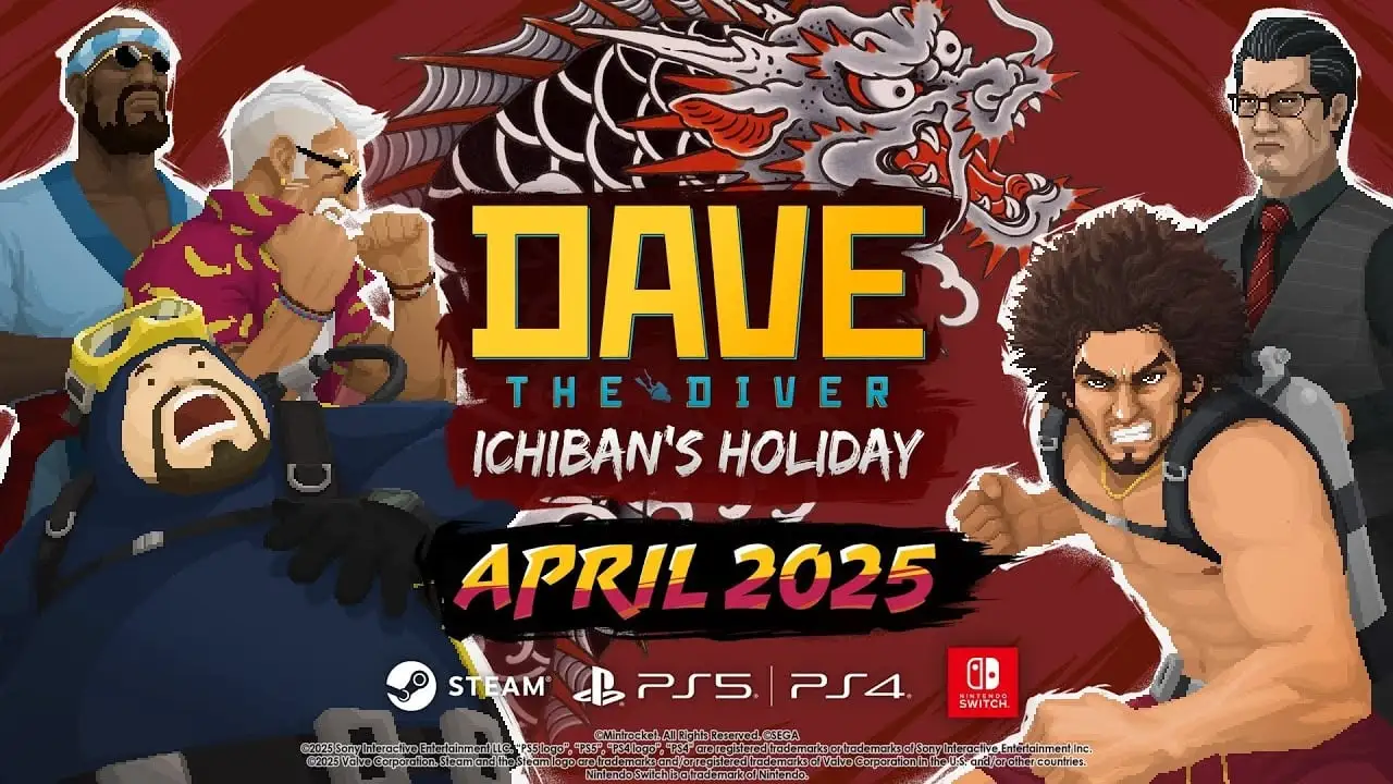 潛水員戴夫（Dave）變得像龍DLC