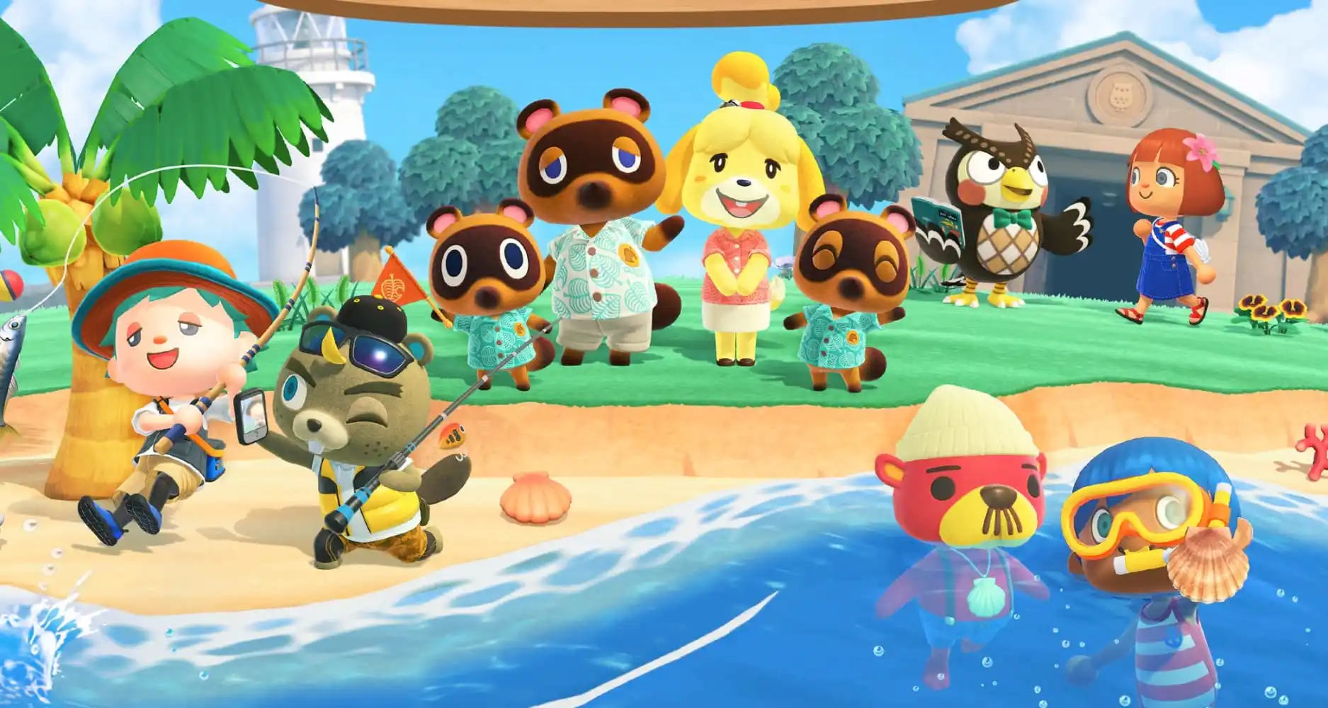 Animal Crossing的水族館合作即將進入澳大利亞海洋生物和新西蘭