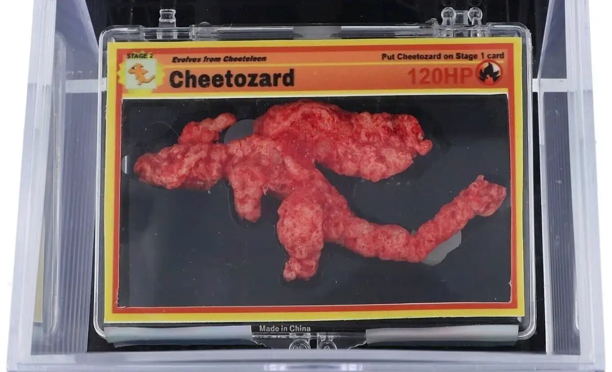 Charizard形的Cheeto名為“ Cheetozard”以8.8k的價格出售