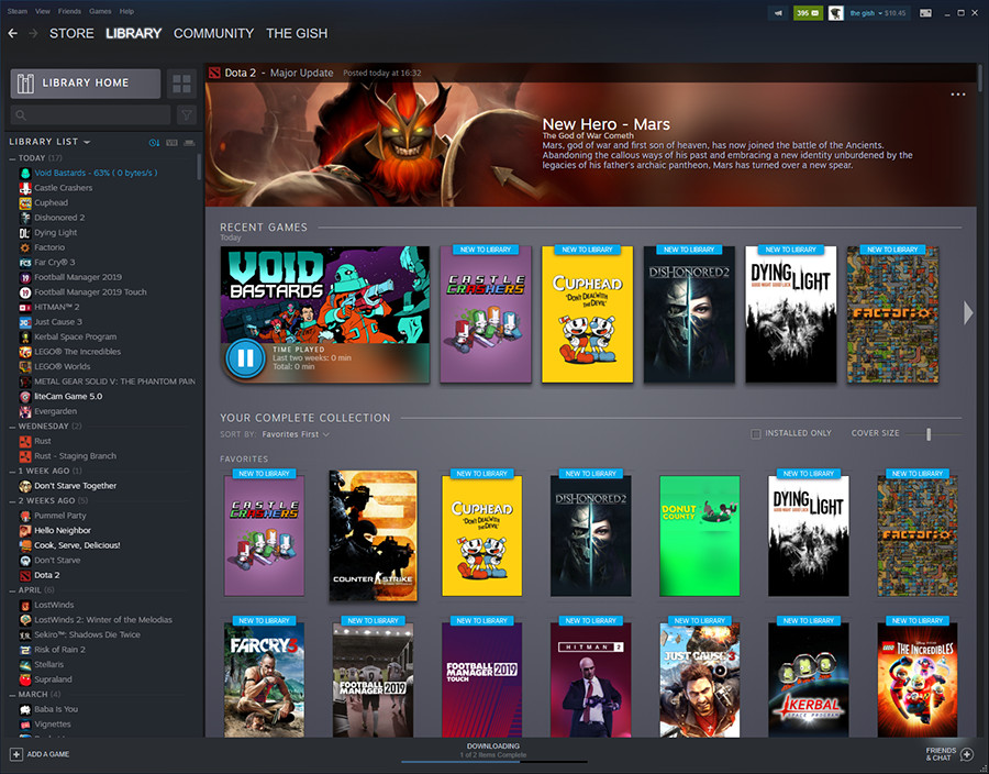 Steam Library (akhirnya) mendapatkan Overhaul