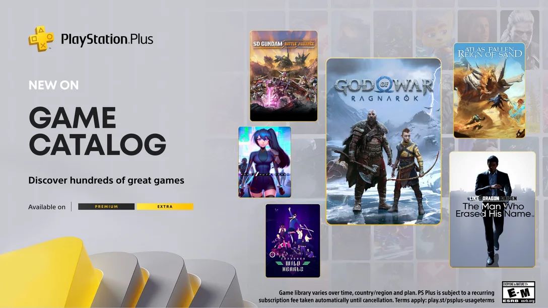 以下是 2025 年 1 月的 PS Plus Extra 和 Premium 遊戲