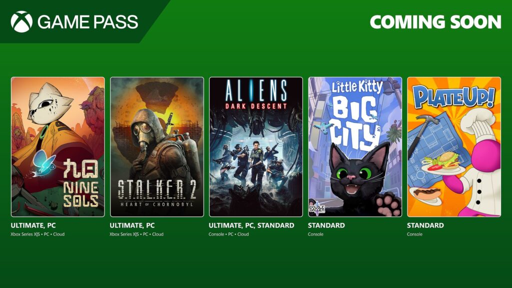 Xbox Game Pass 新增《STALKER 2》、《微軟模擬飛行 2024》等