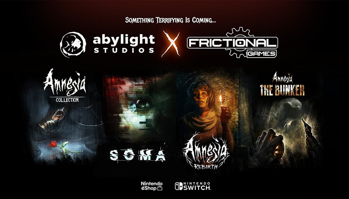 SOMA, Amnesia: Rebirth และ Amnesia: The Bunker เตรียมวางจำหน่ายบน Nintendo Switch