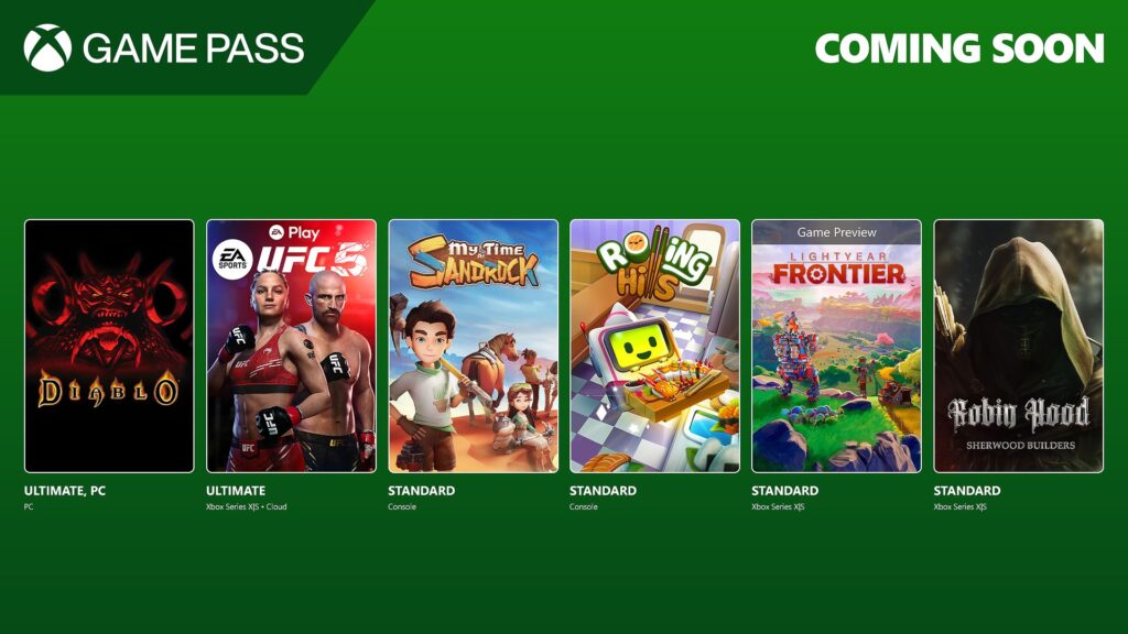 Xbox Game Pass bổ sung Diablo, EA Sports UFC 5, v.v.