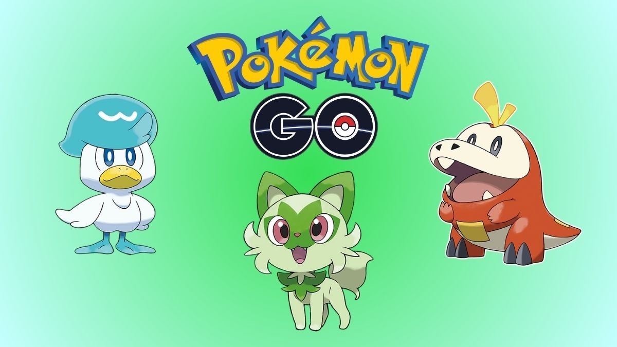 Inilah saatnya starter Scarlet dan Violet tiba di Pokemon GO