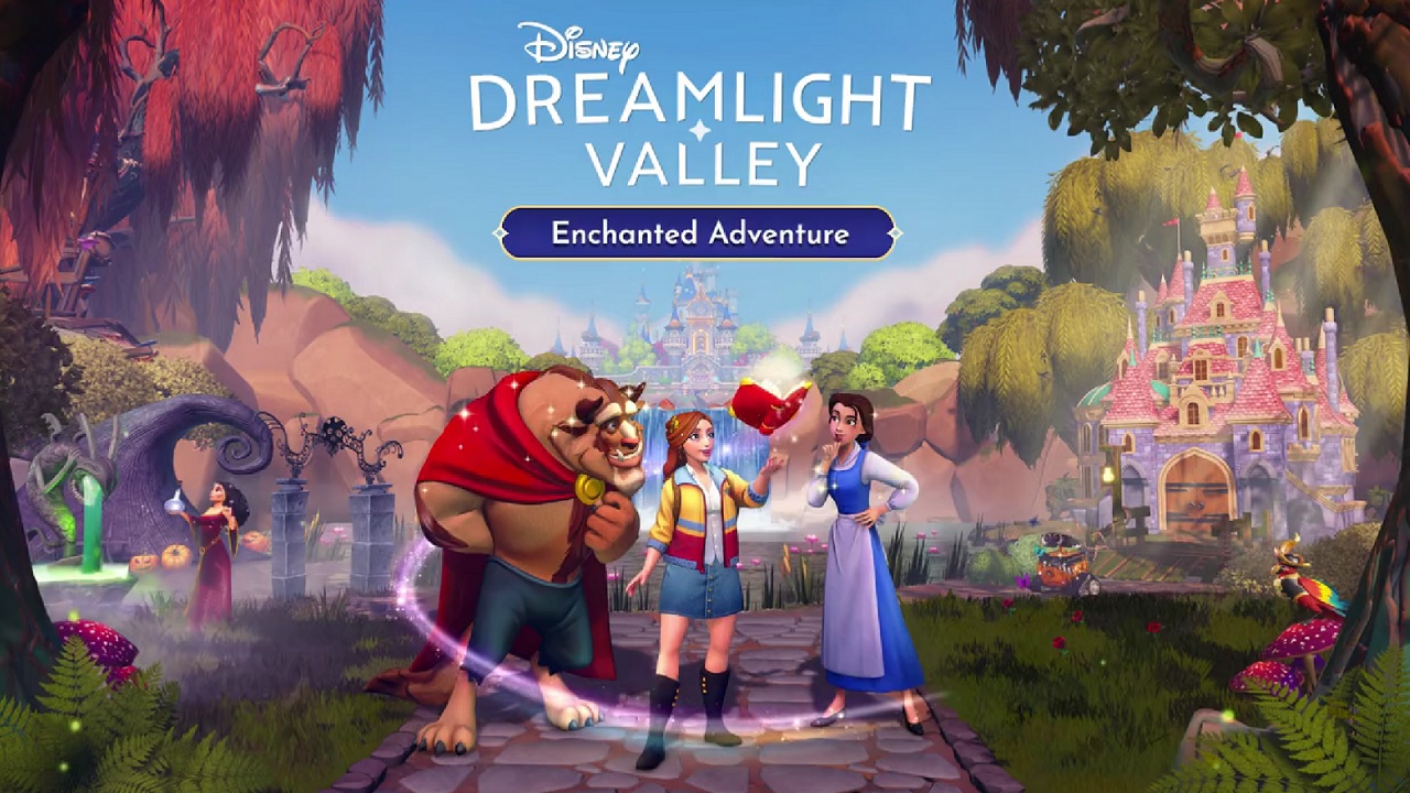 Người đẹp và quái vật sắp tấn công Disney Dreamlight Valley