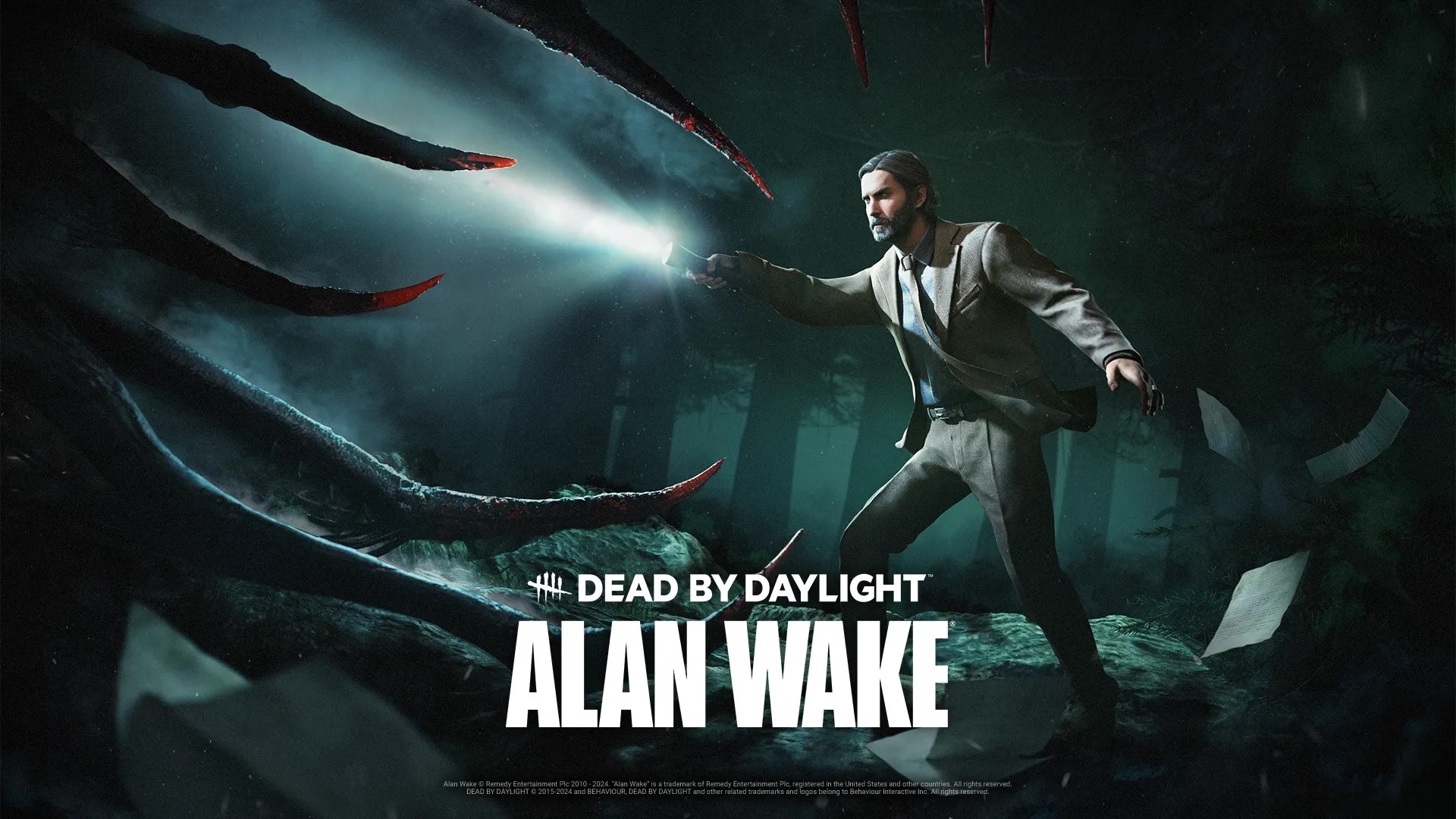 Dead by Daylight xác nhận Alan Wake DLC, tiết lộ ngày phát hành