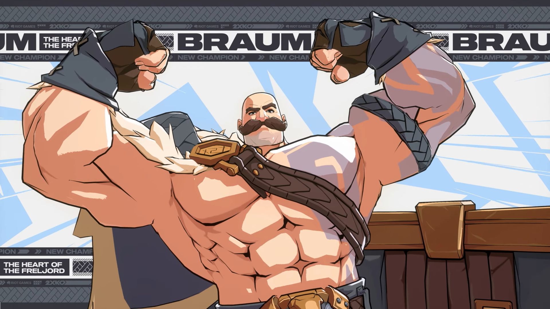 查看 Braum 的 2XKO 動作組合，以了解其遊戲測試